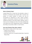 Cerebral Palsy Long Factsheet