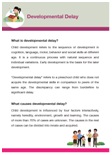 Developmental Delay Long Factsheet