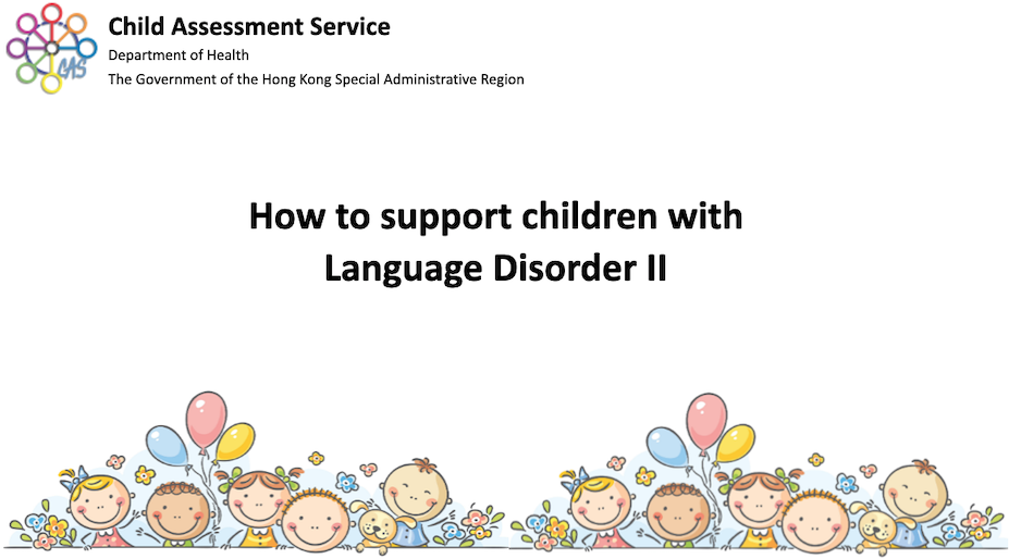 Language Disorder II