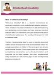 Intellectual Disability Short Factsheet